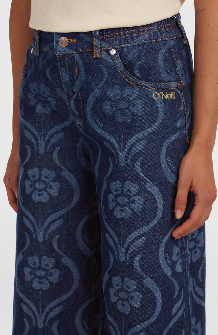 Pantalon en jean O'Riginals | Blue Artdeco Floral Jean