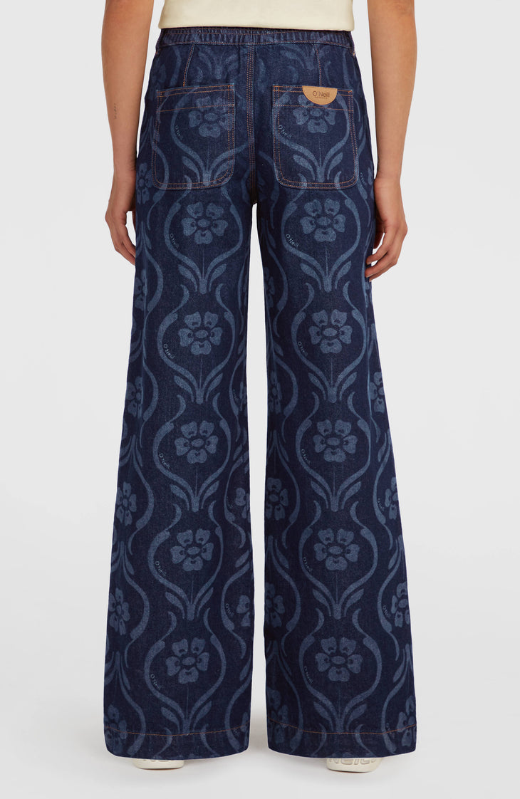 Pantalon en jean O'Riginals | Blue Artdeco Floral Jean