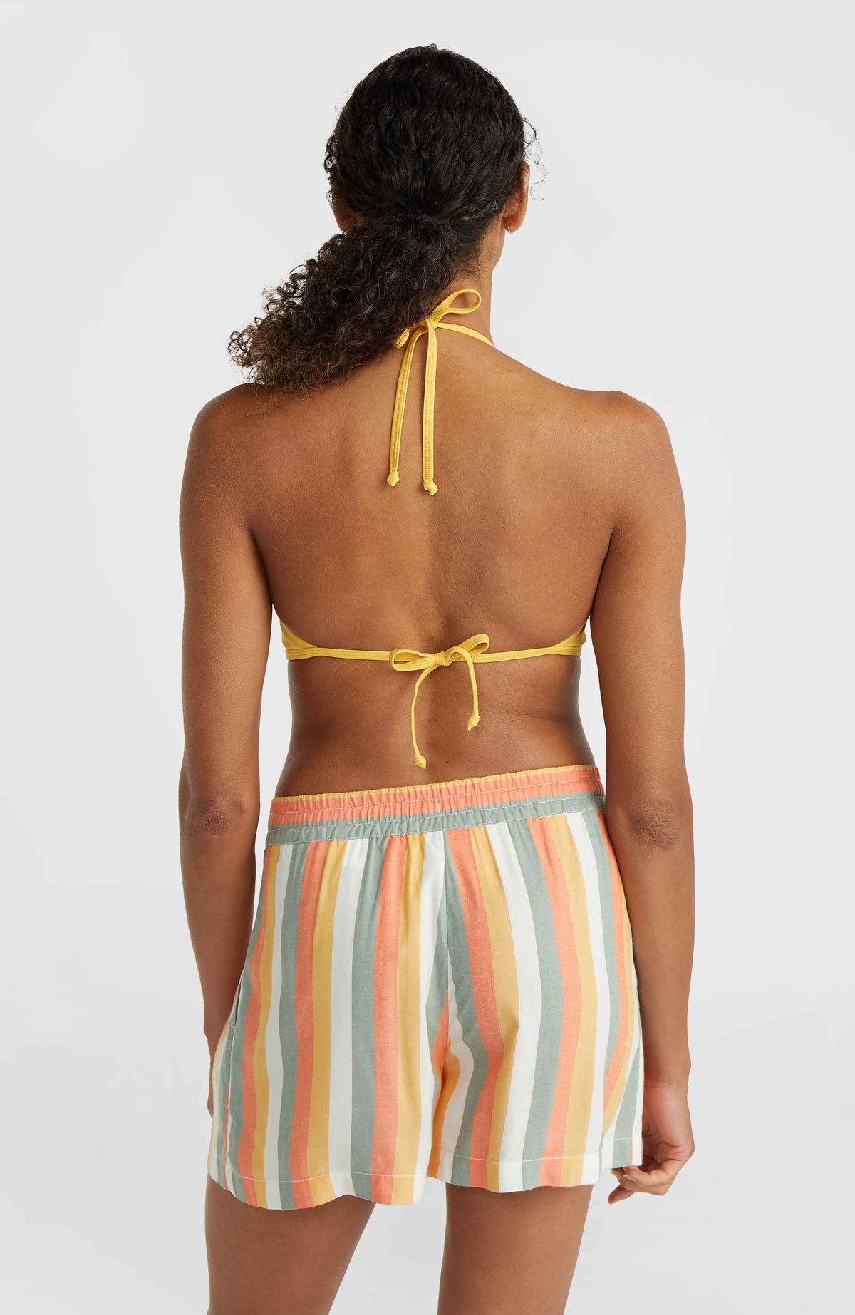 Short Amiri Beach | Orange Multistripe