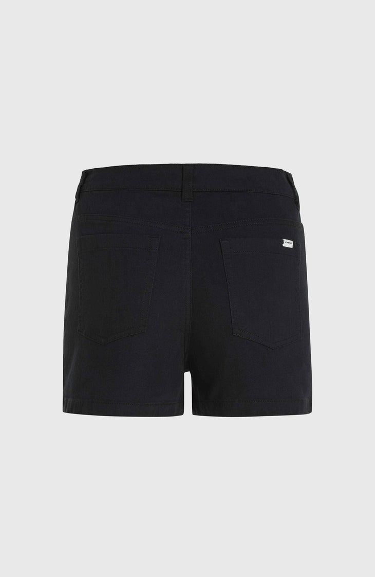 Short à cinq poches en tissu extensible Essentials | Black Out