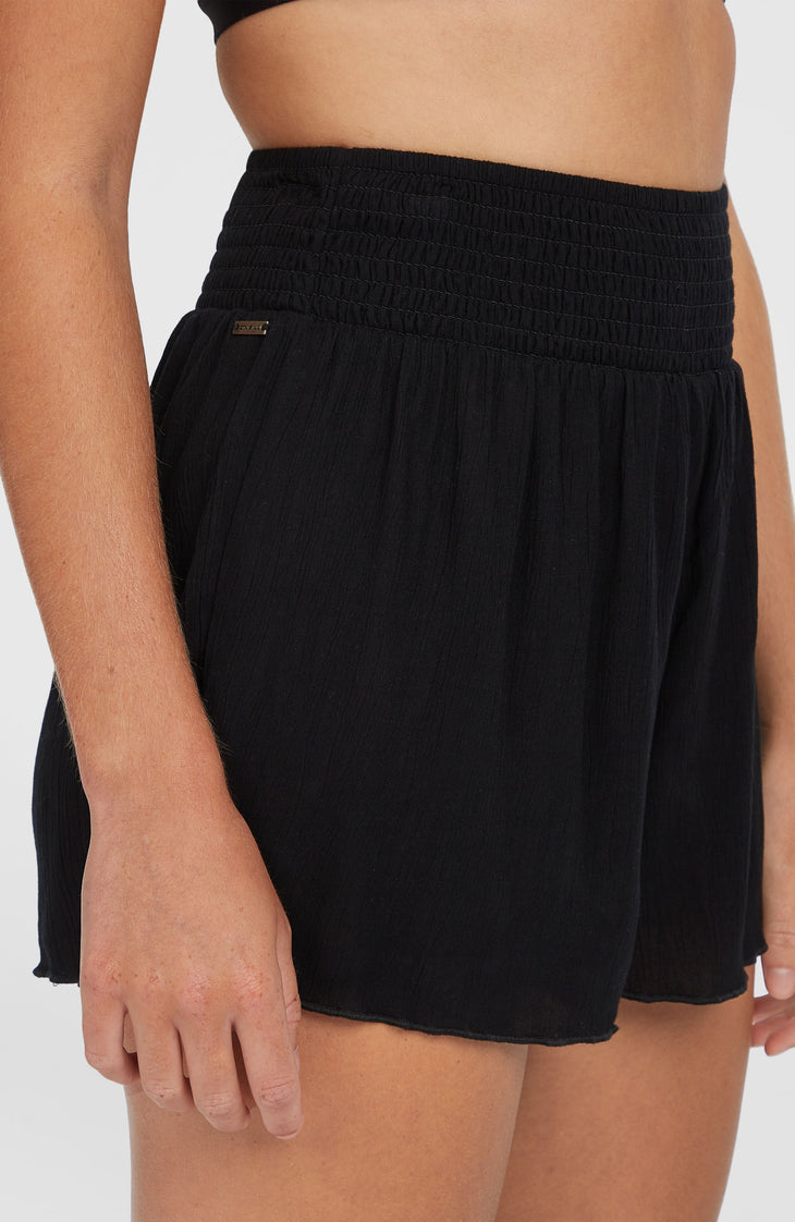 Short Johnny Smocked Waist | Black Out