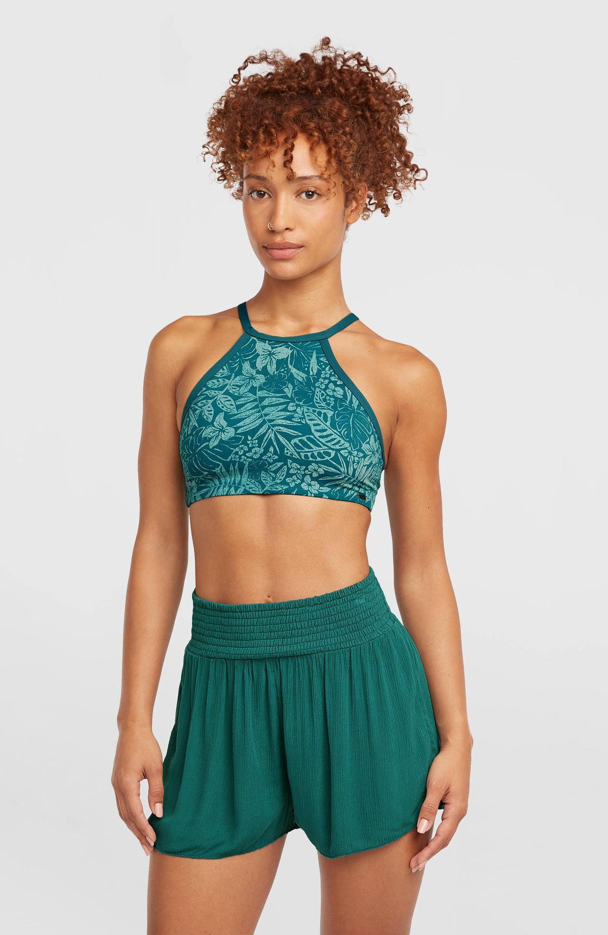 Short Johnny Smocked Waist | Botanical Heat