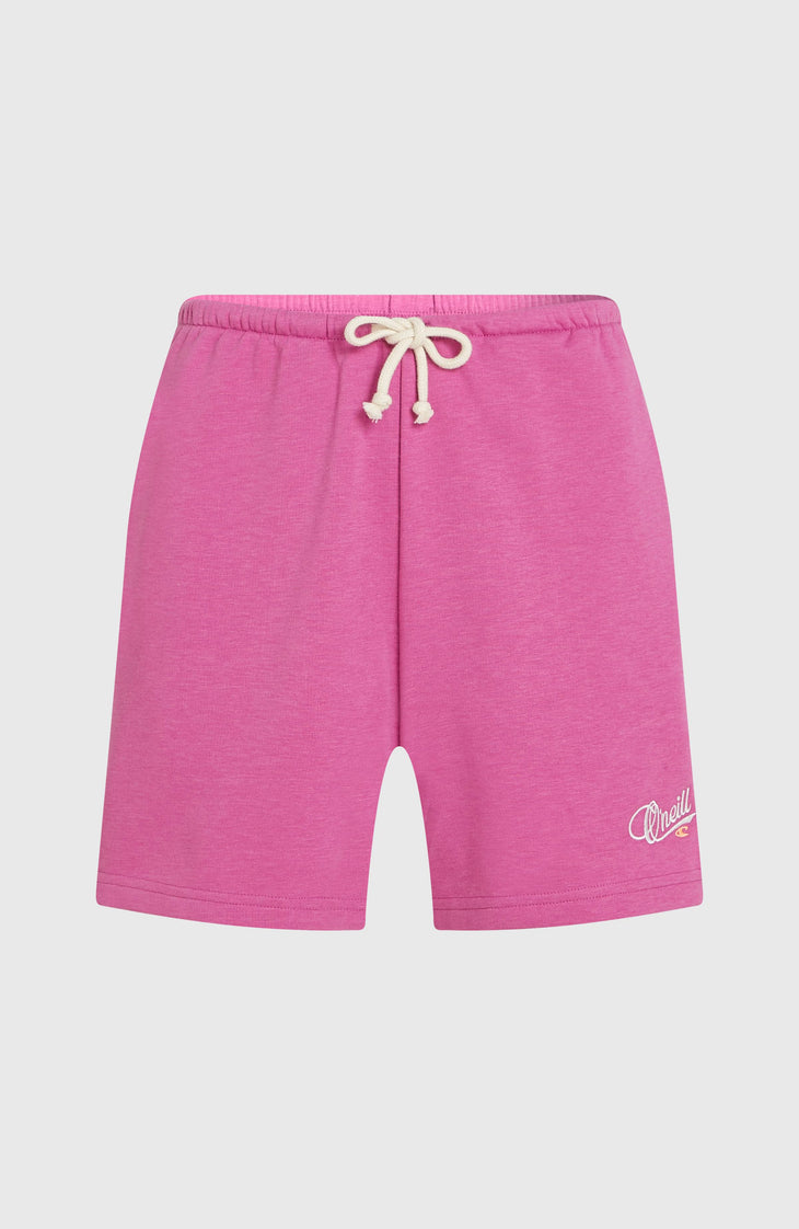 Sweatshort Essentials Script | Electric Fuschia
