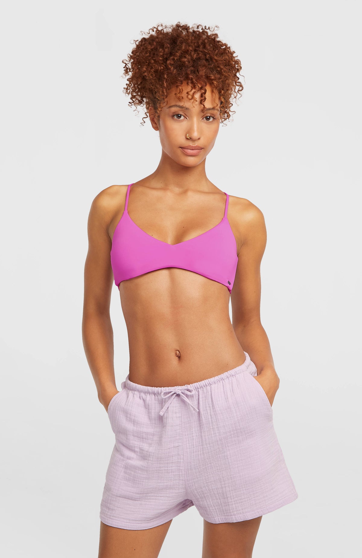 Short Brenda Structured | Pale Lavender