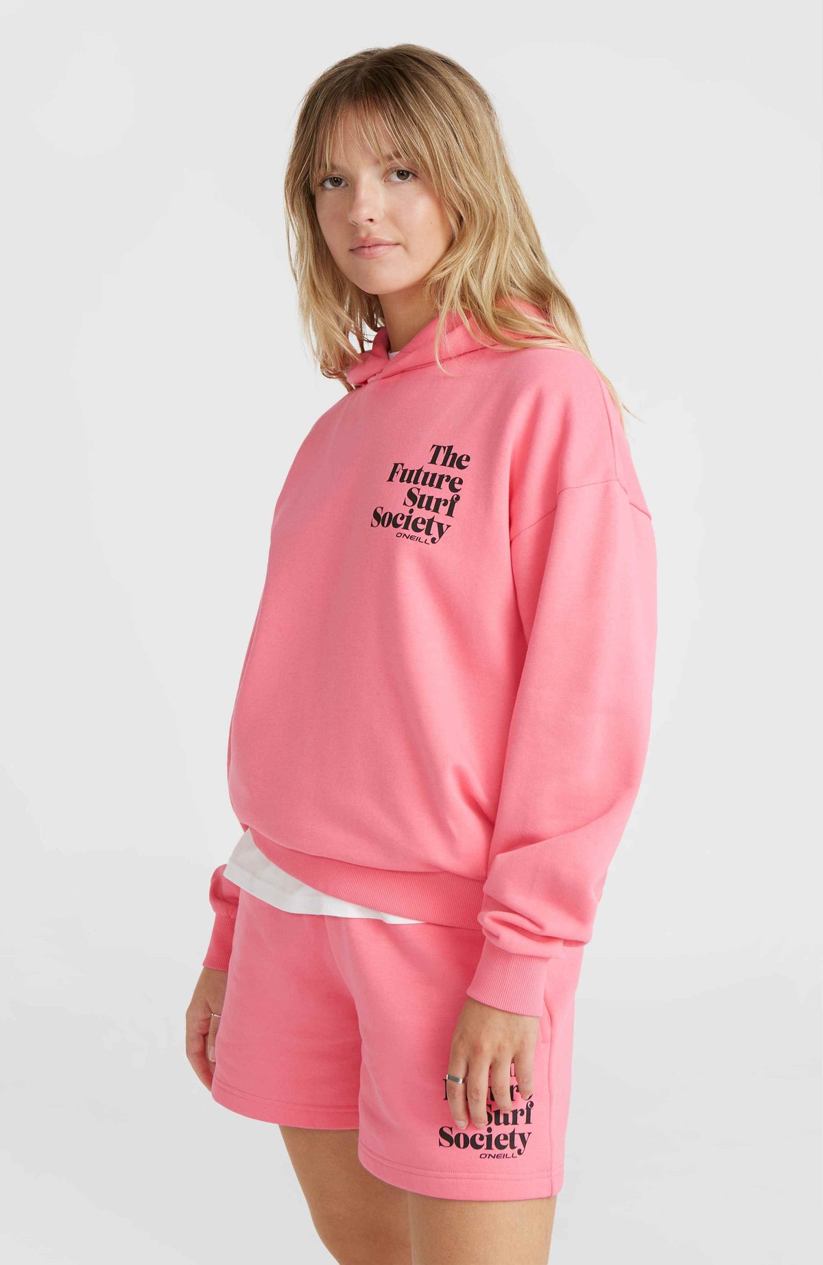 Sweat à capuche Future Surf Society | Perfectly Pink