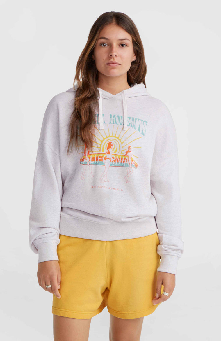 Sweat à capuche O'Neill Beach Vintage | White Melange Sweat à capuche O'Neill Beach Vintage | White Melange