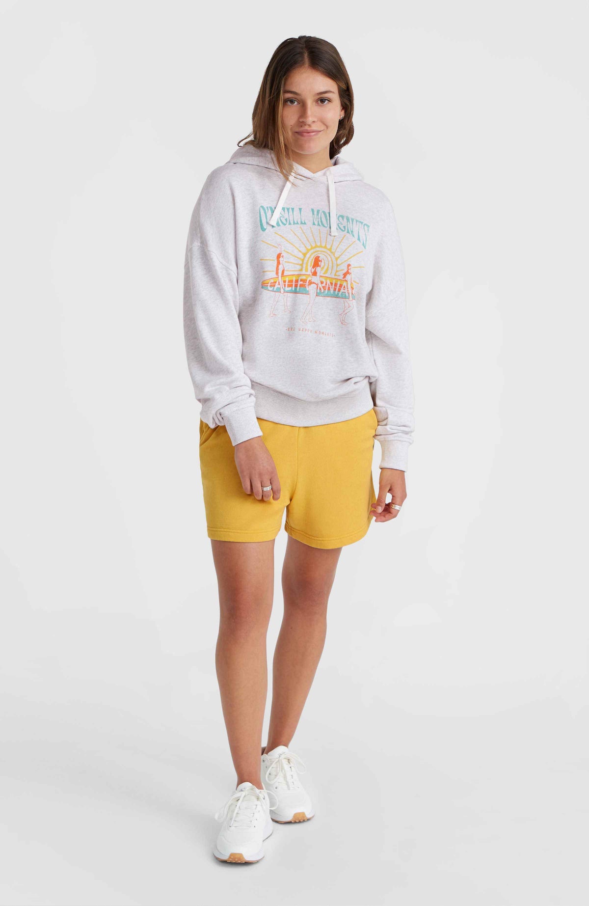 Sweat à capuche O'Neill Beach Vintage | White Melange