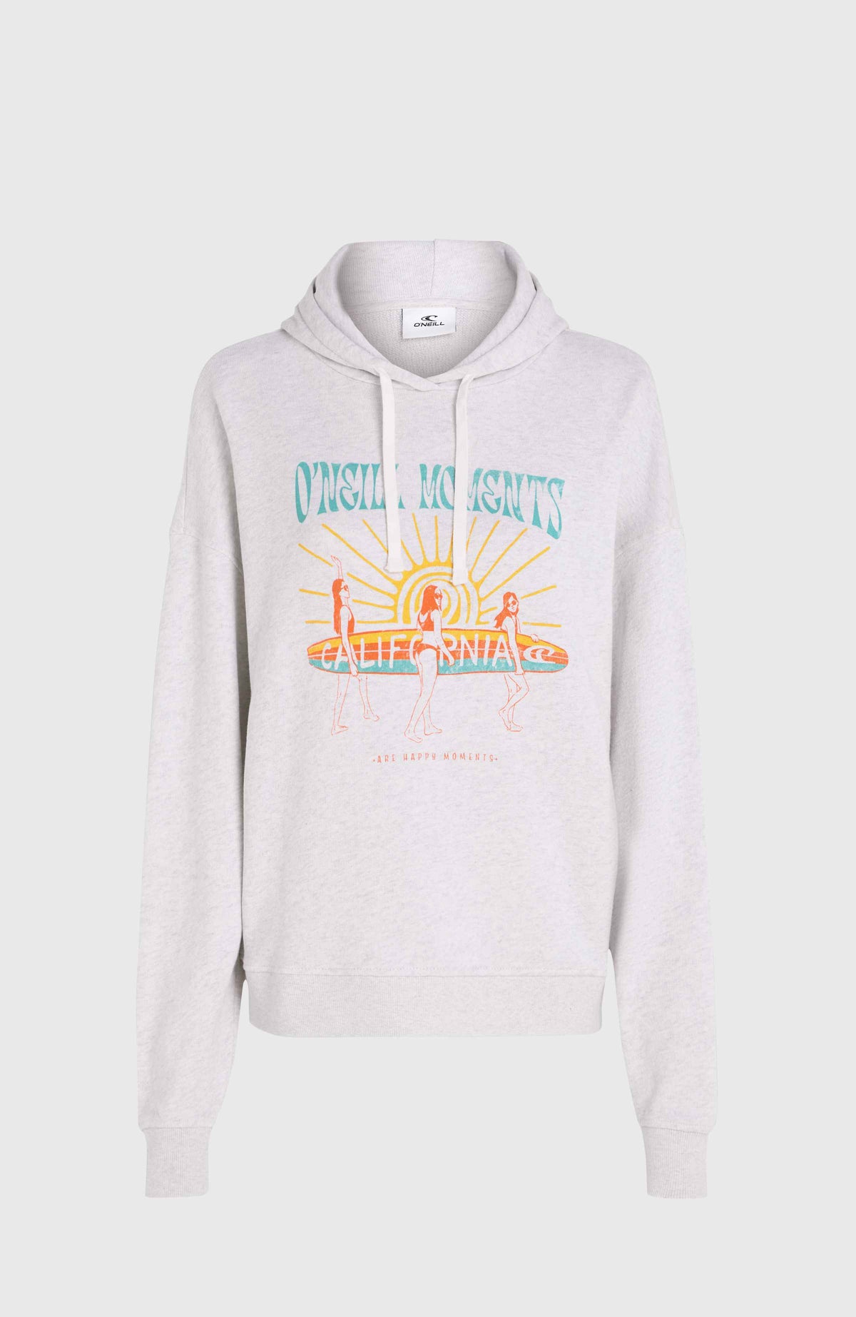 Sweat à capuche O'Neill Beach Vintage | White Melange