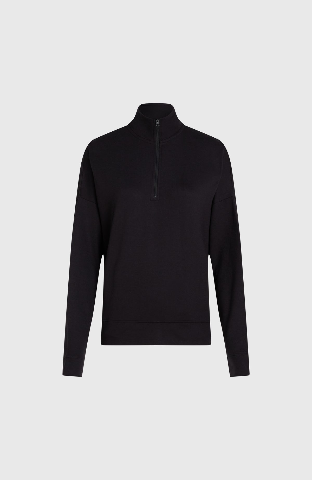 Sweatshirt à col demi-zip | Black Out