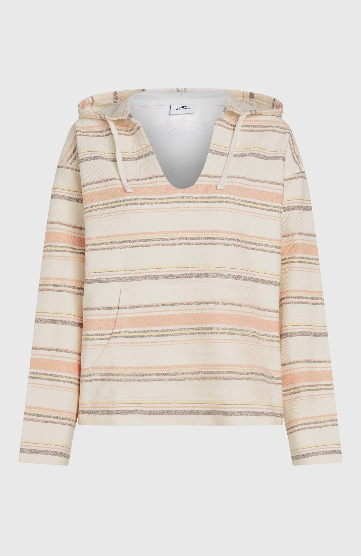 Sweat à capuche Bavaro | White Bavarro Stripe