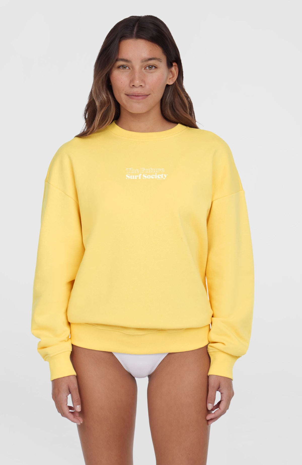Sweatshirt Future Surf Crew | Tender Buttercup