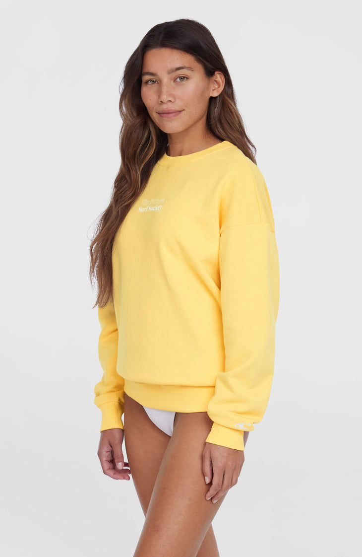 Sweatshirt Future Surf Crew | Tender Buttercup