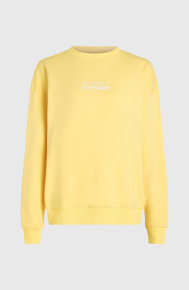 Sweatshirt Future Surf Crew | Tender Buttercup