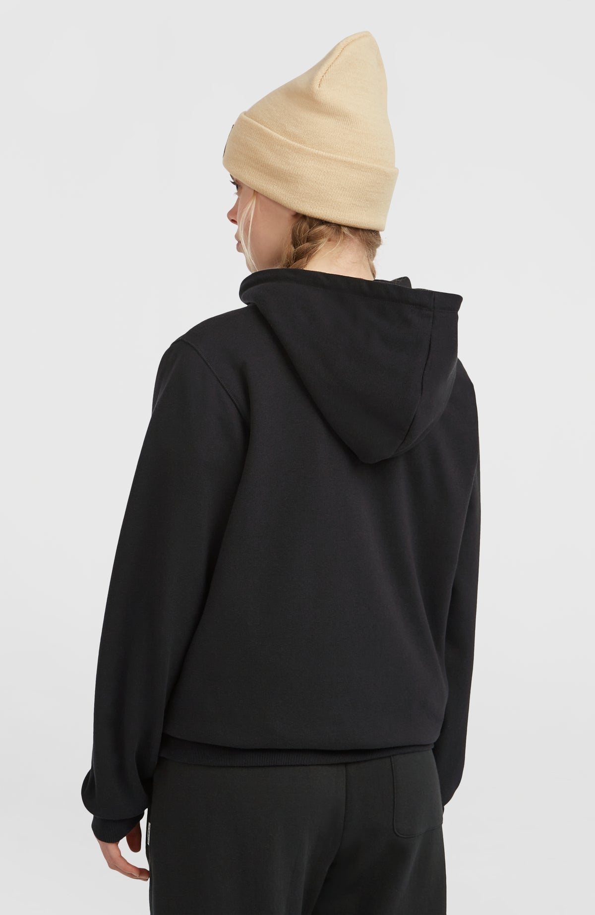 Sweat à capuche Essentials Script | Black Out