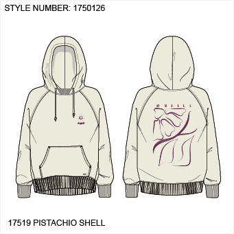 Sweat à capuche Women of the Wave | Pistachio Shell