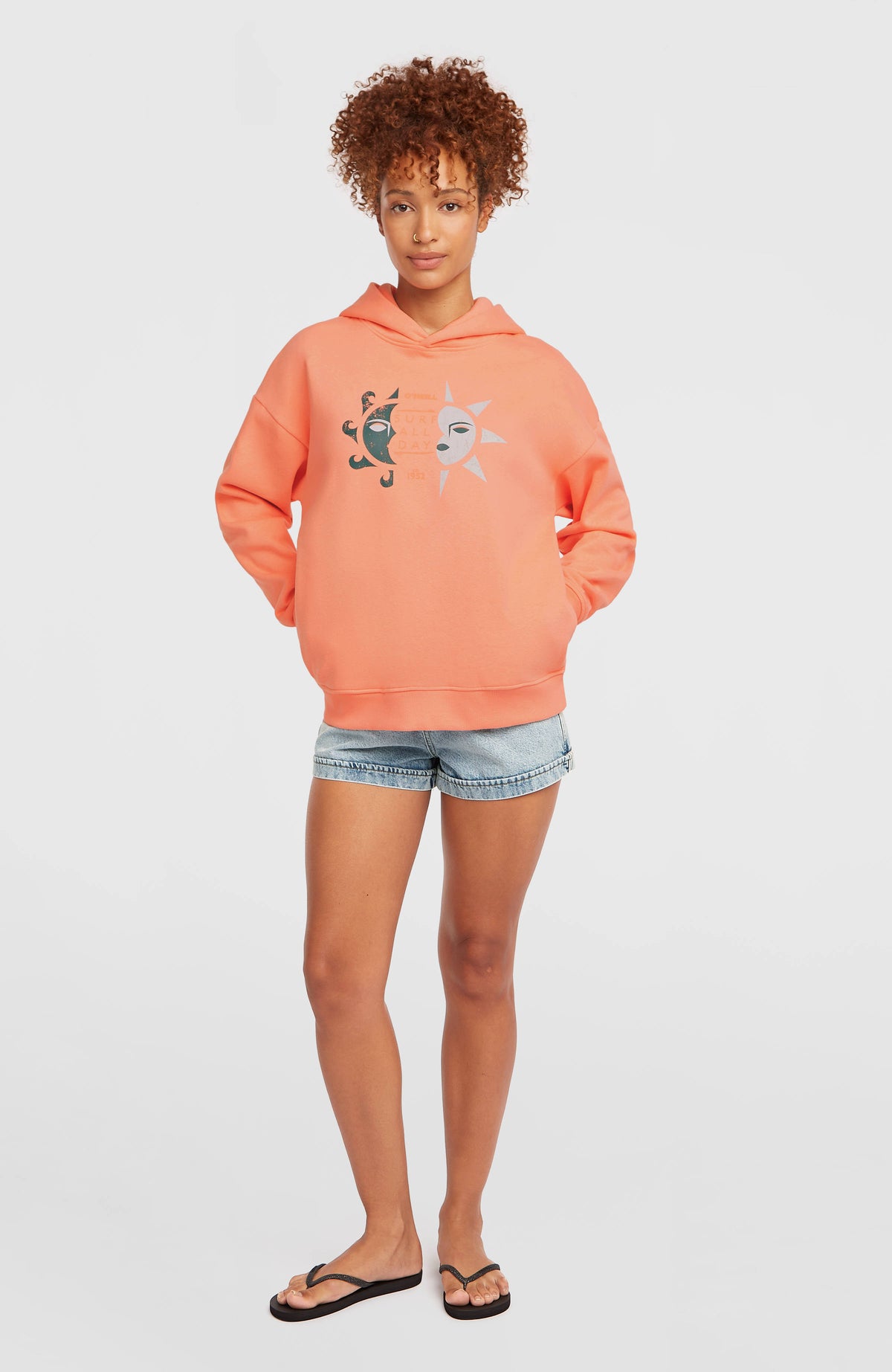 Sweat à capuche Summer Must-Have | Funky Peach