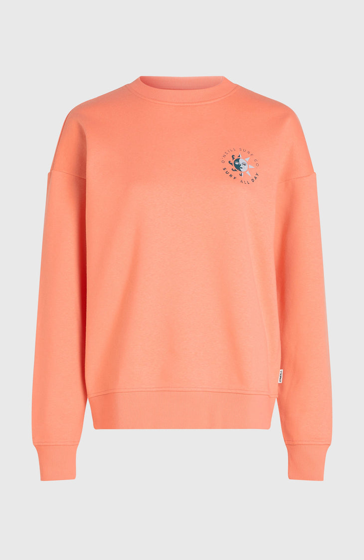 Sweatshirt Summer Must-Have Crewneck | Funky Peach