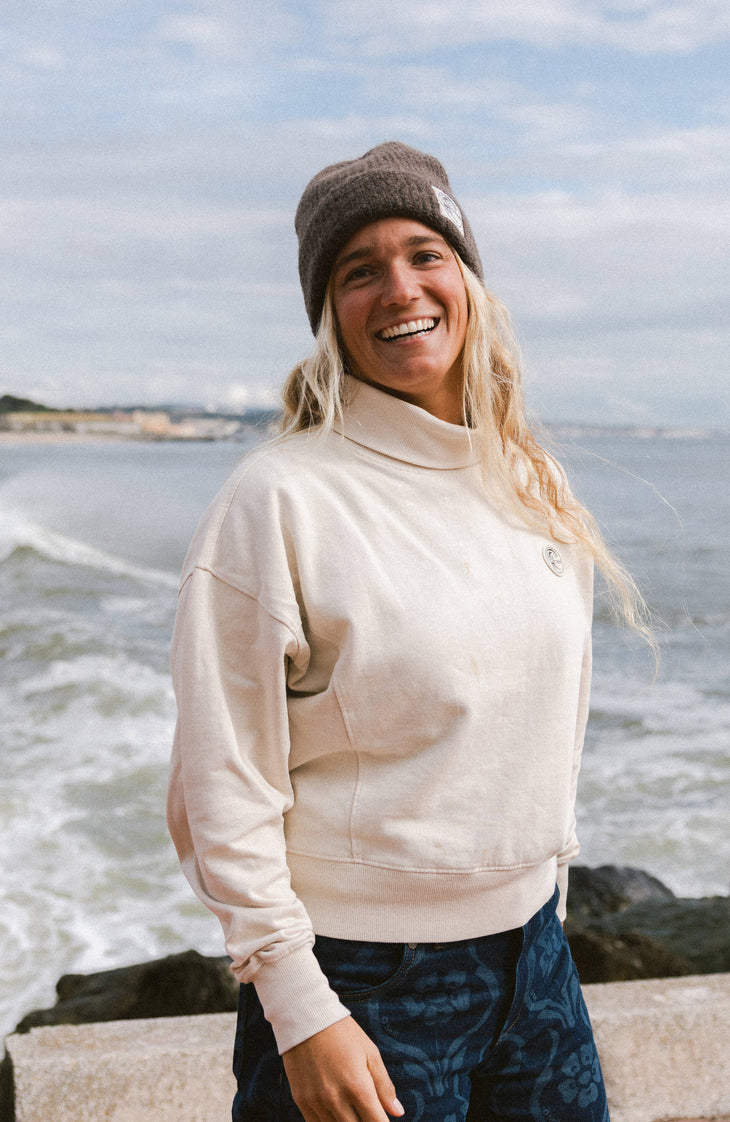 Sweatshirt à col rond et haut O'Riginals | Linen White