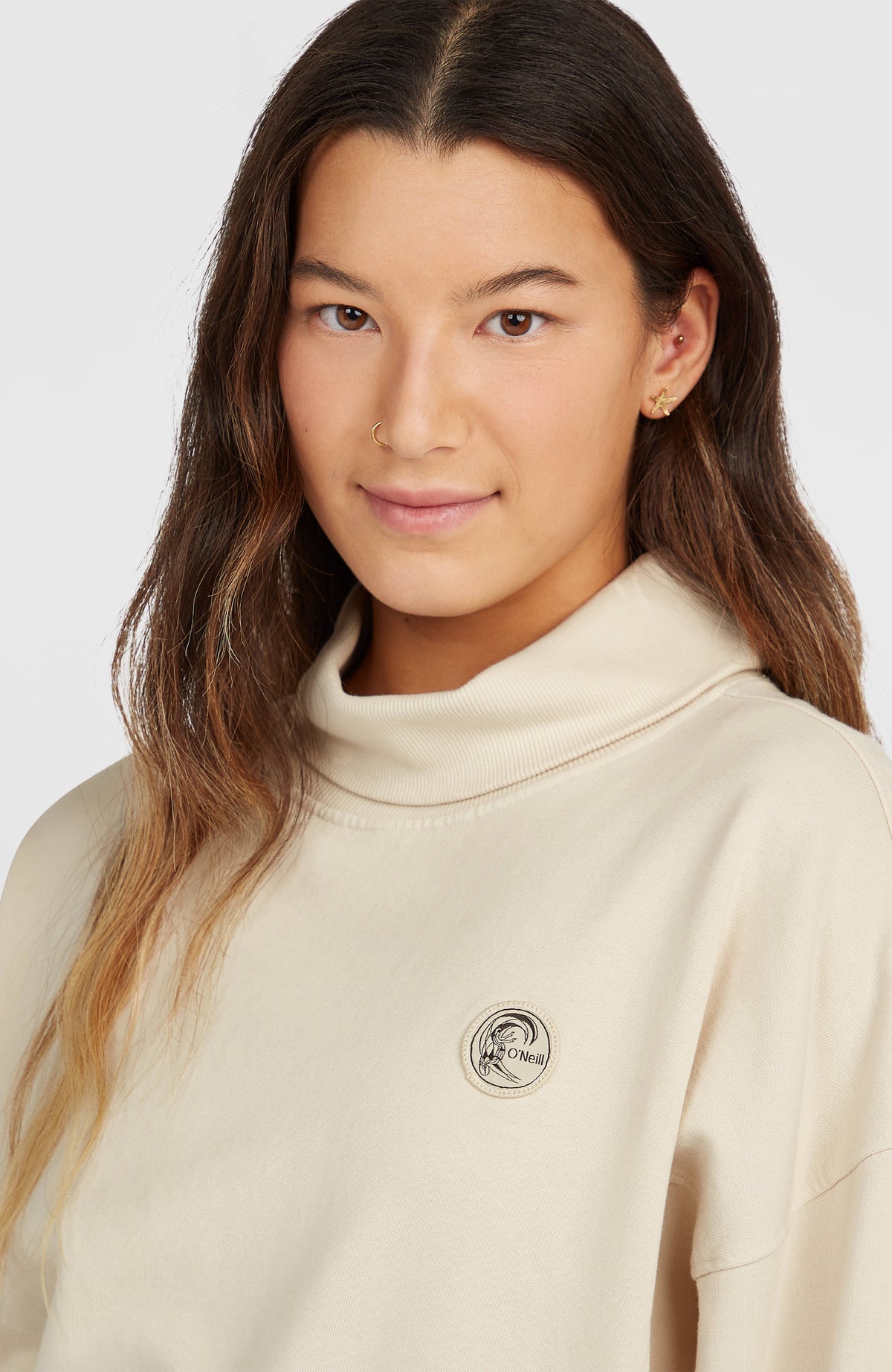 Sweatshirt à col rond et haut O'Riginals | Linen White