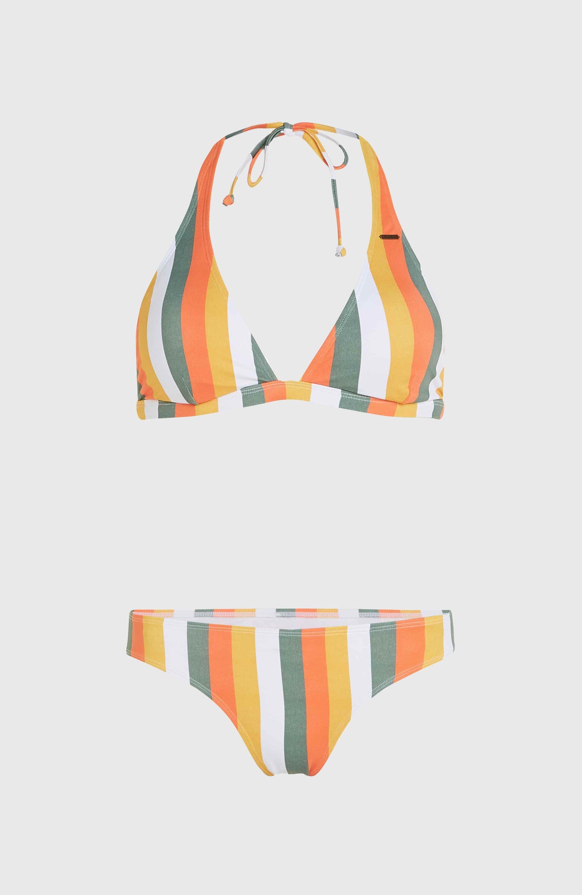 Ensemble de bikinis Marga Rita | Orange Multistripe