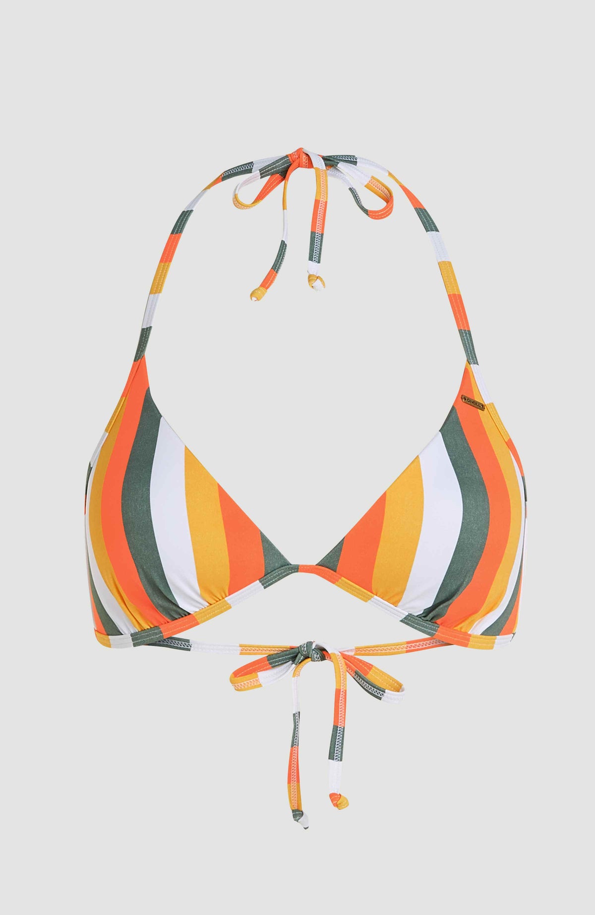 Haut de bikini Sao | Orange Multistripe