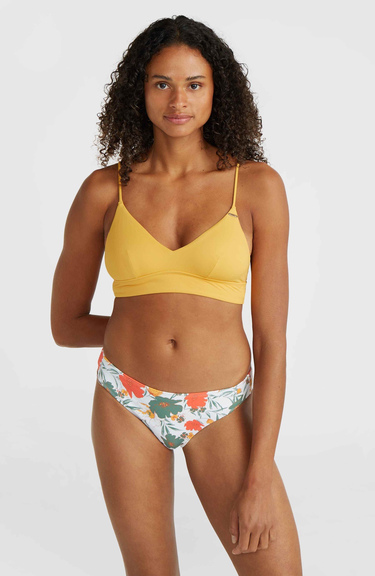Haut de bikini Wave Crop | Golden Haze