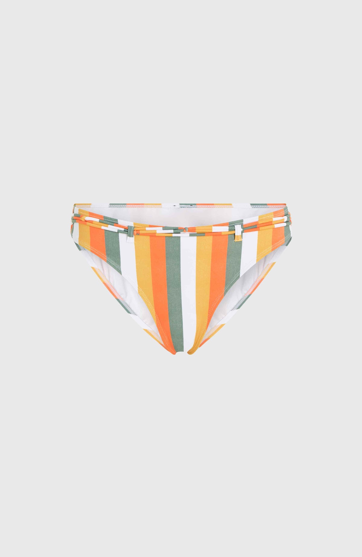 Bas de bikini Cruz | Orange Multistripe