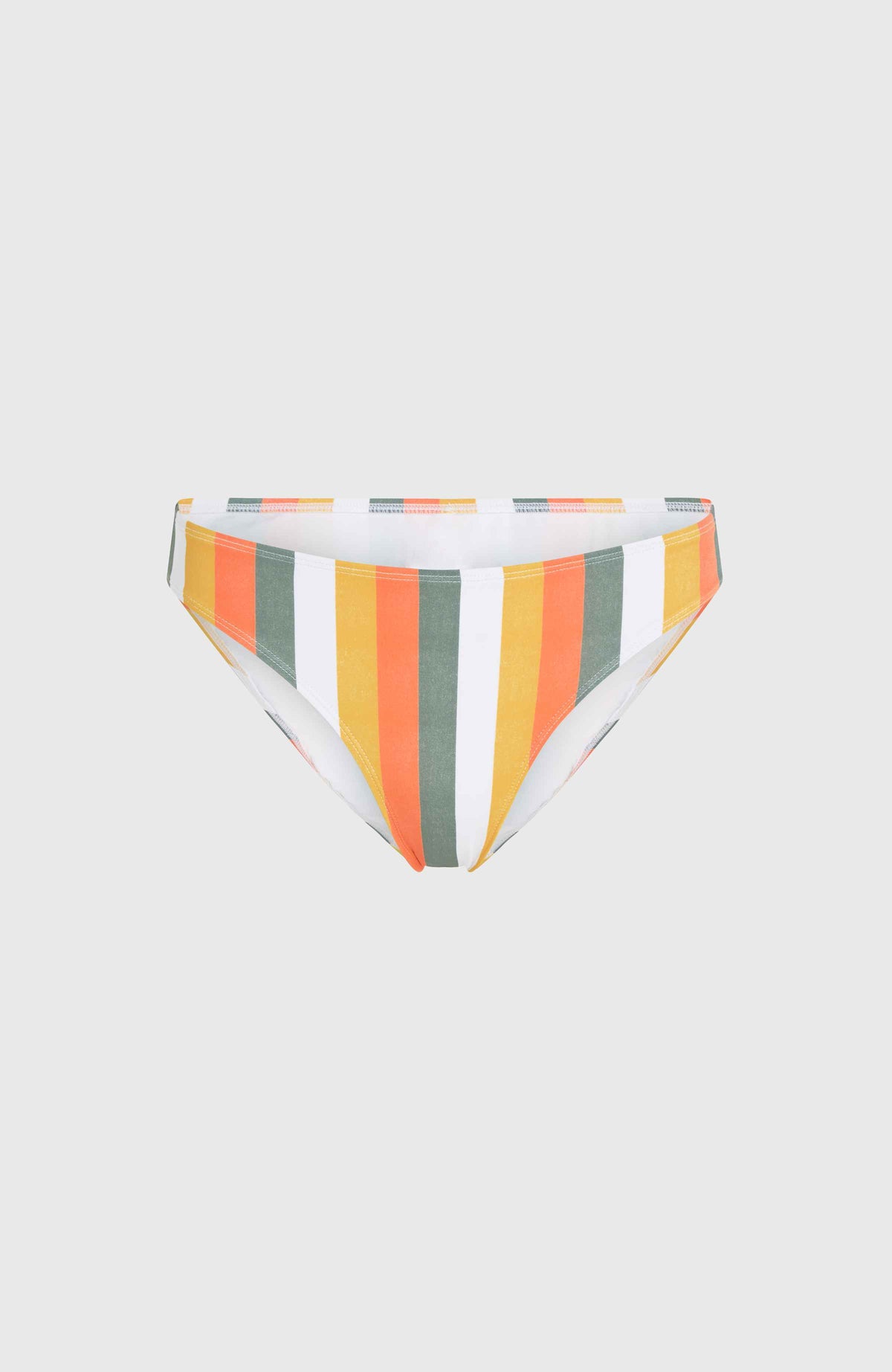 Bas de bikini Rita | Orange Multistripe