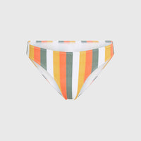 Bas de bikini Rita | Orange Multistripe