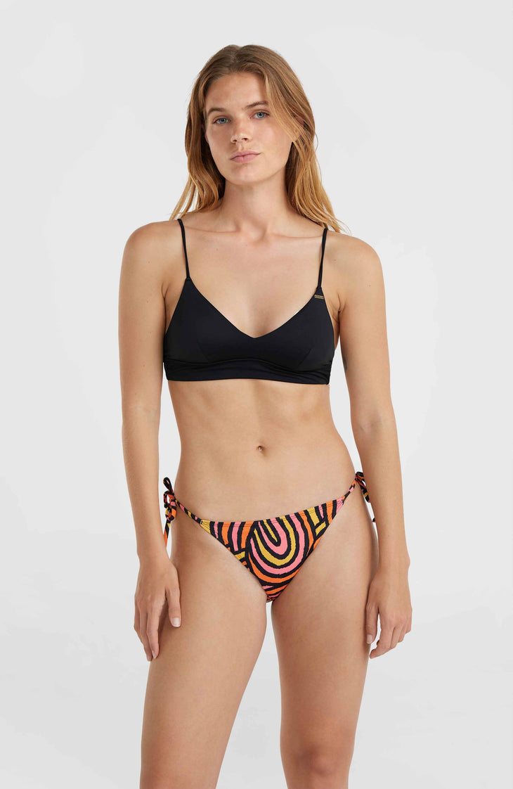 Bas de bikini Bondey | Orange Rainbow Stripe