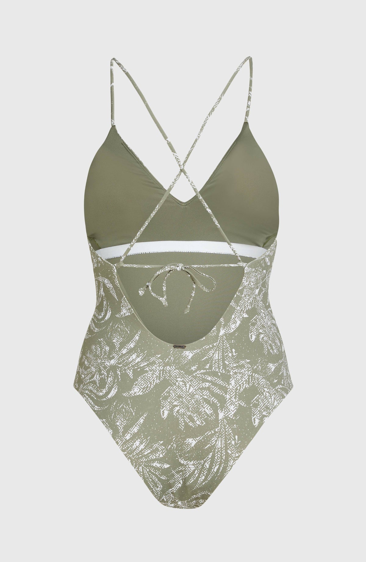 Maillot une pièce Jaida | Green Textured Jungle