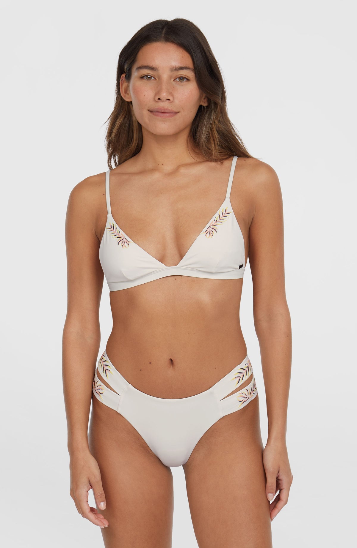 Ensemble de bikinis à broderie Seaside Boulder | Snow White