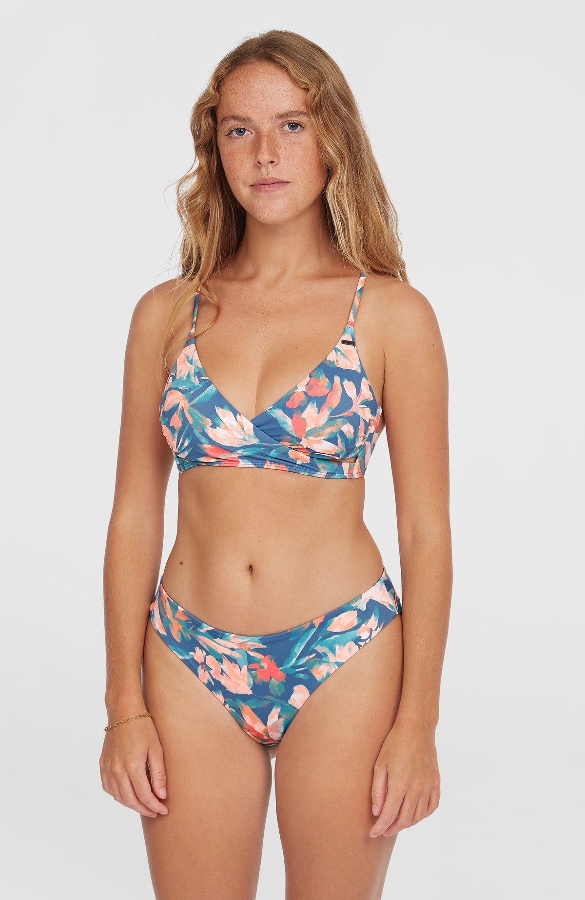 Ensemble de bikinis Essentials Baay Maoi | Blue Painted Tropics