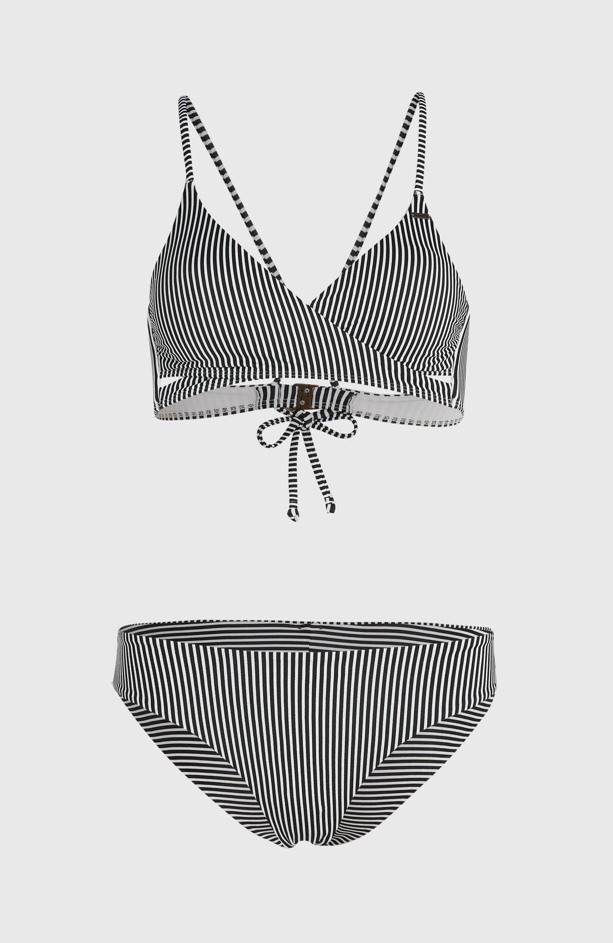 Ensemble de bikinis Essentials Baay Maoi | Black Simple Stripe