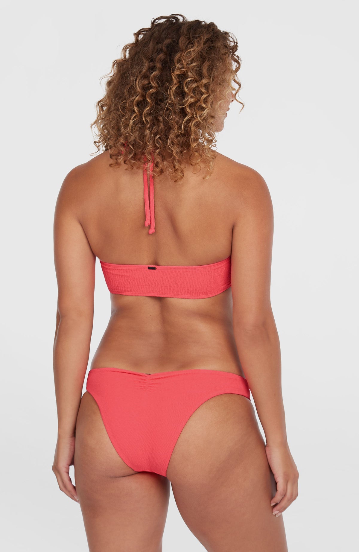 Ensemble de bikinis Knot Bandeau Matira | Pink Flamingo