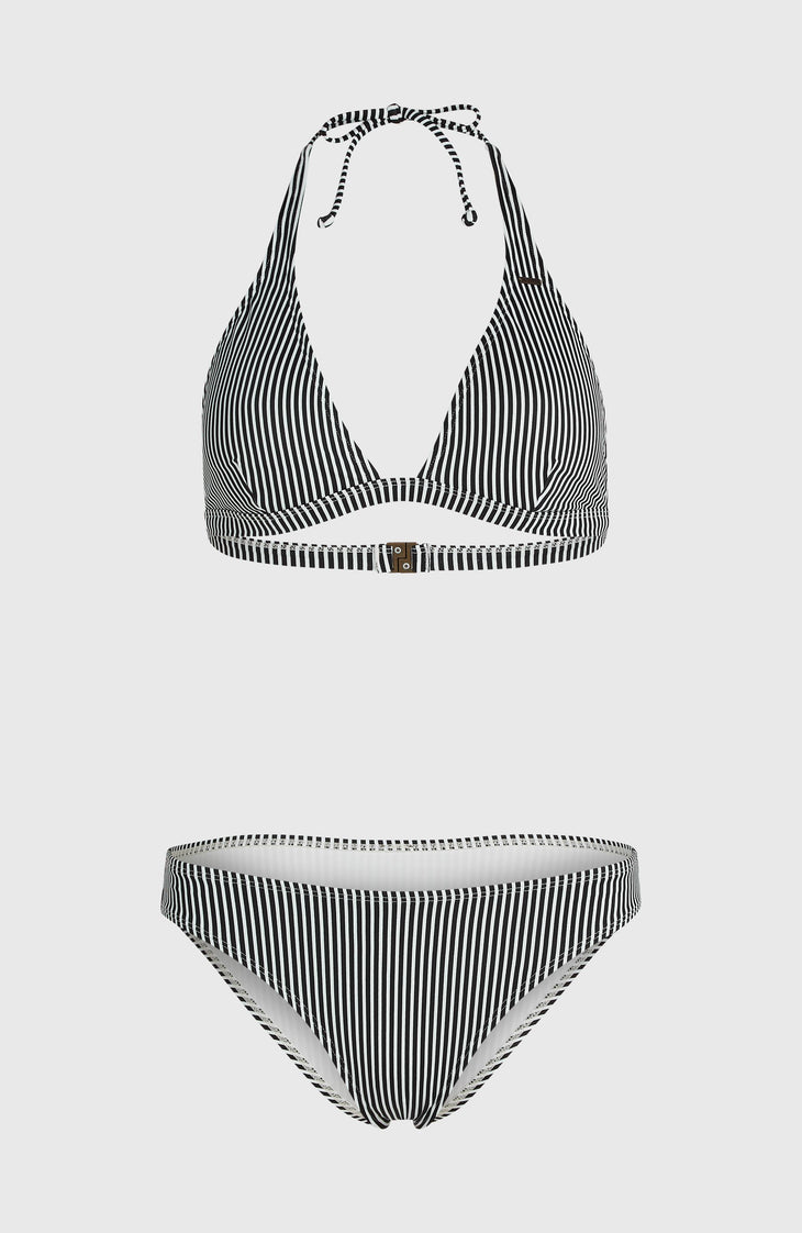 Ensemble de bikinis Essentials Marga Cruz | Black Simple Stripe