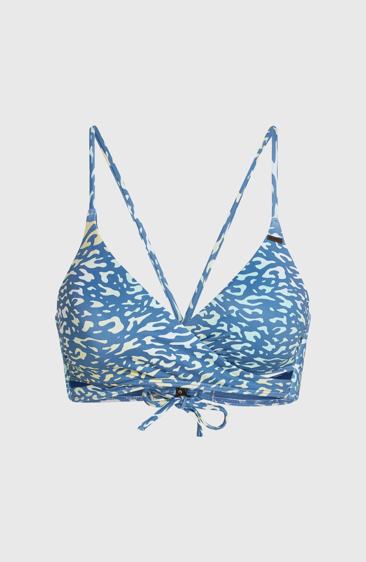Haut de bikini Baay | Yellow Animal Blur
