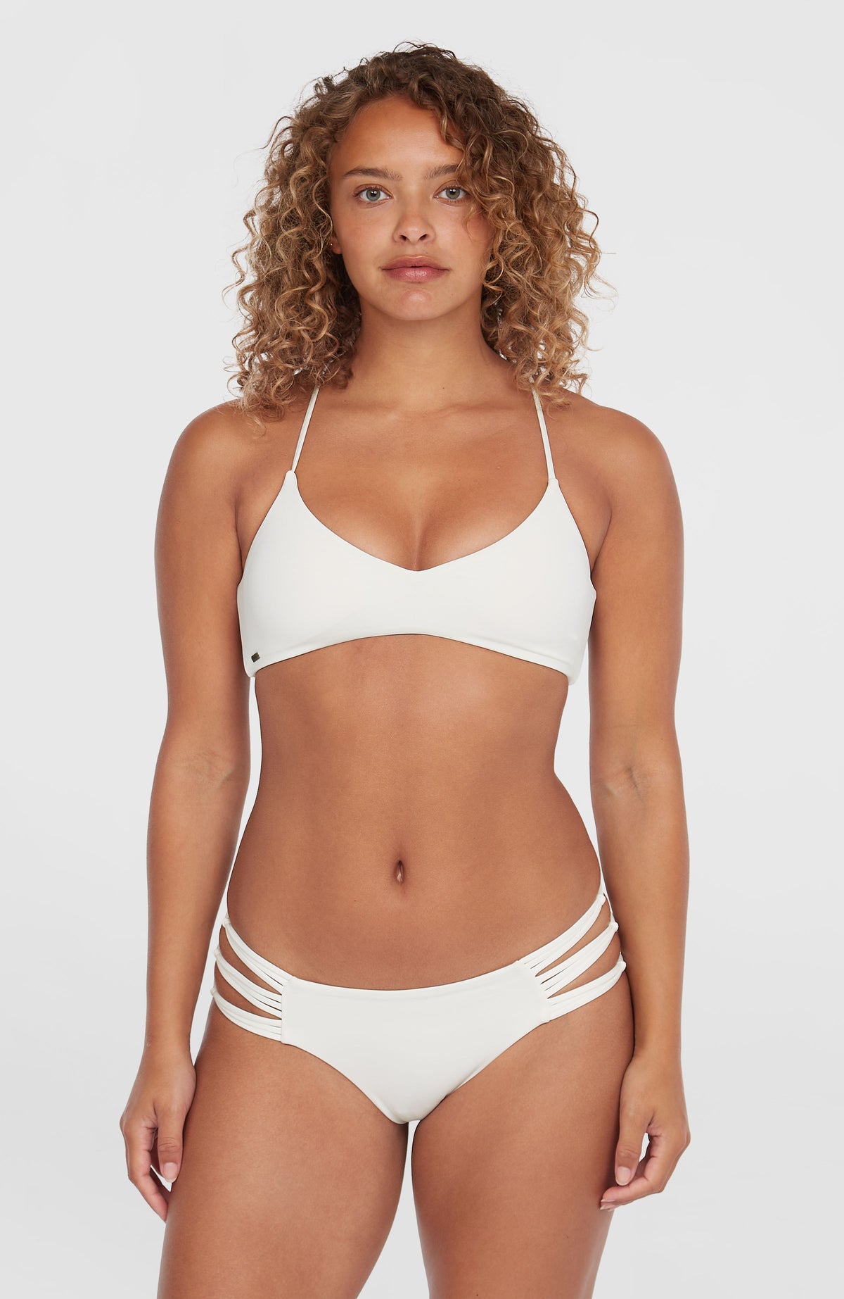 Bas de bikini avec bandes Boulders | Snow White