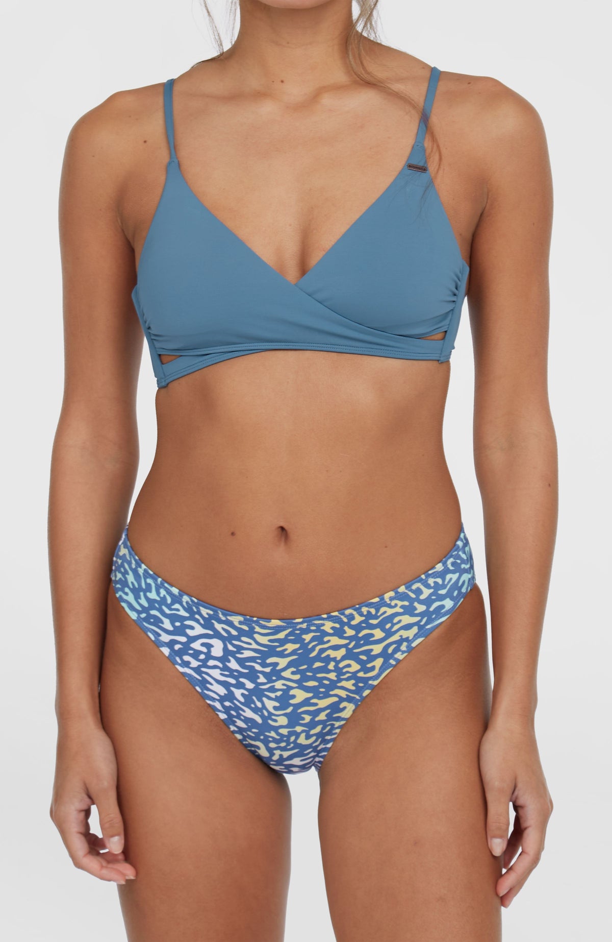 Bas de bikini Rita | Yellow Animal Blur