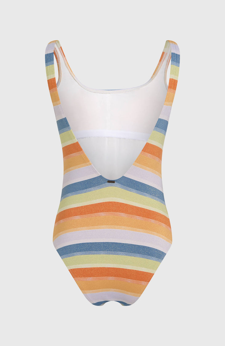 Maillot une pièce Beach Vintage | Vintage Stripe