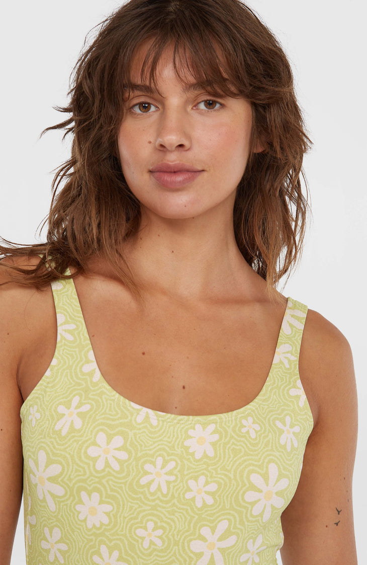 Maillot une pièce Beach Vintage | Green Daisyline