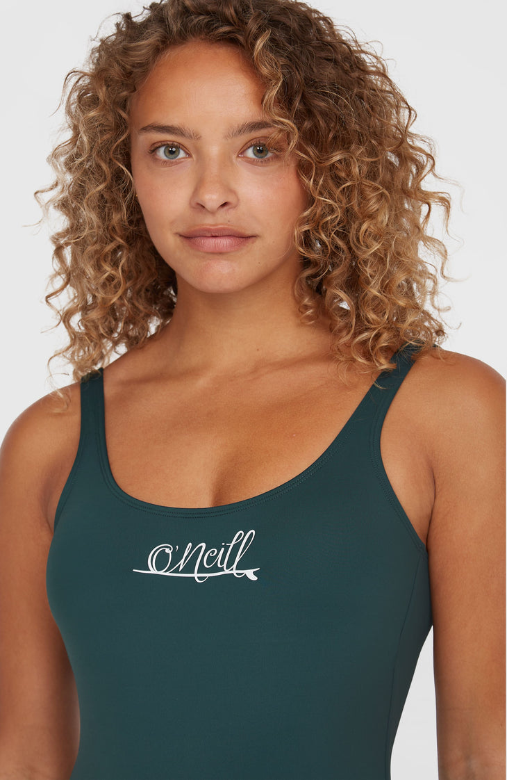Maillot une pièce Essentials Script | Alma Steel