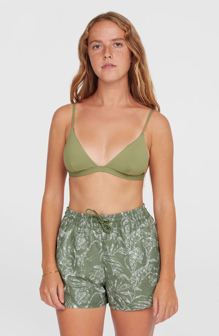 Short de bain Essentials Print 12'' | Green Textured Jungle