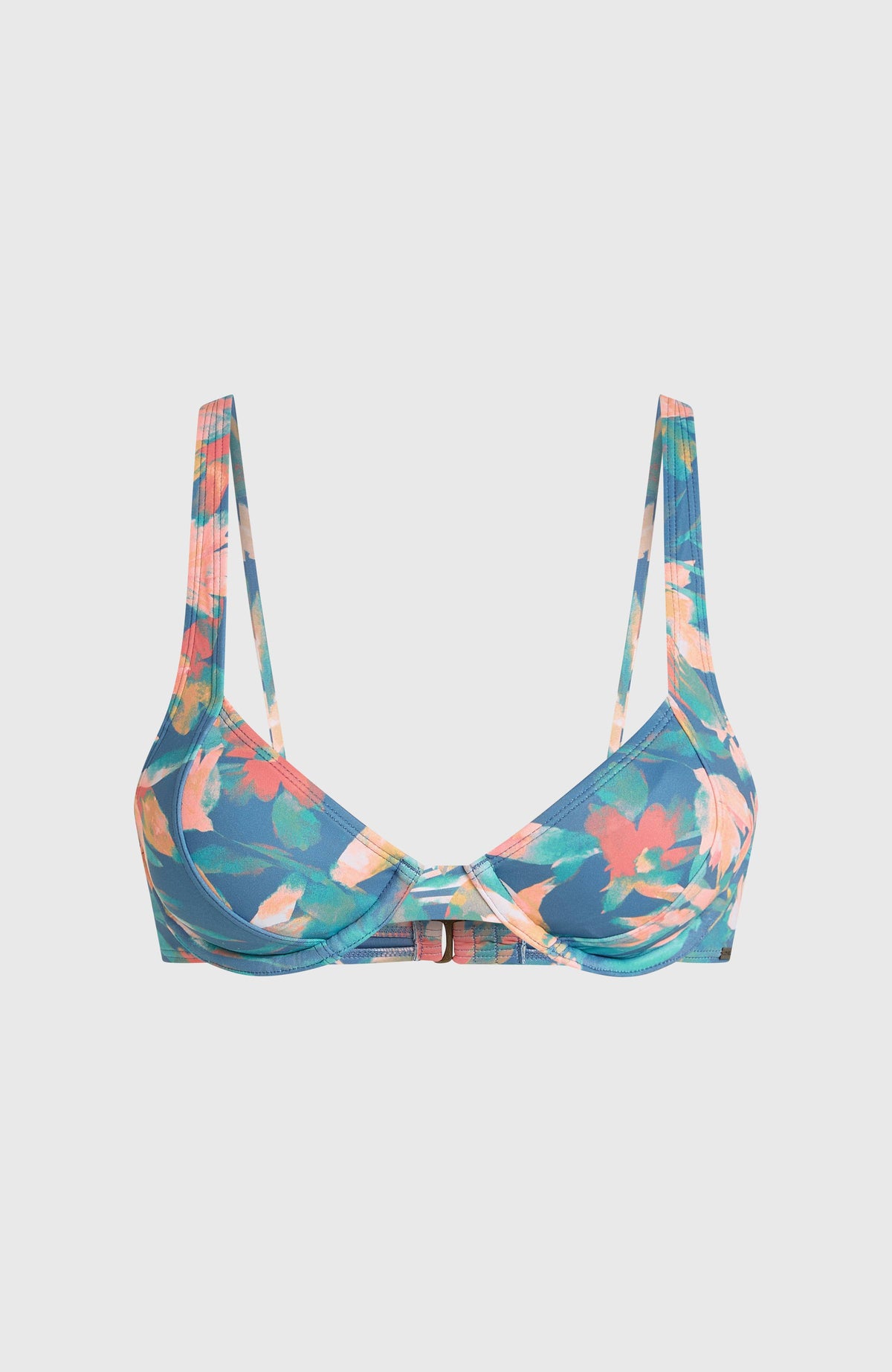 Haut de bikini à armature Elsie | Blue Painted Tropics