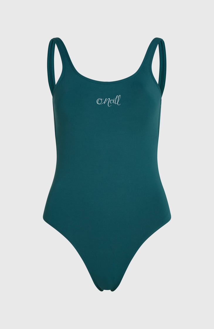 Maillot une pièce Essentials Script | Botanical Heat