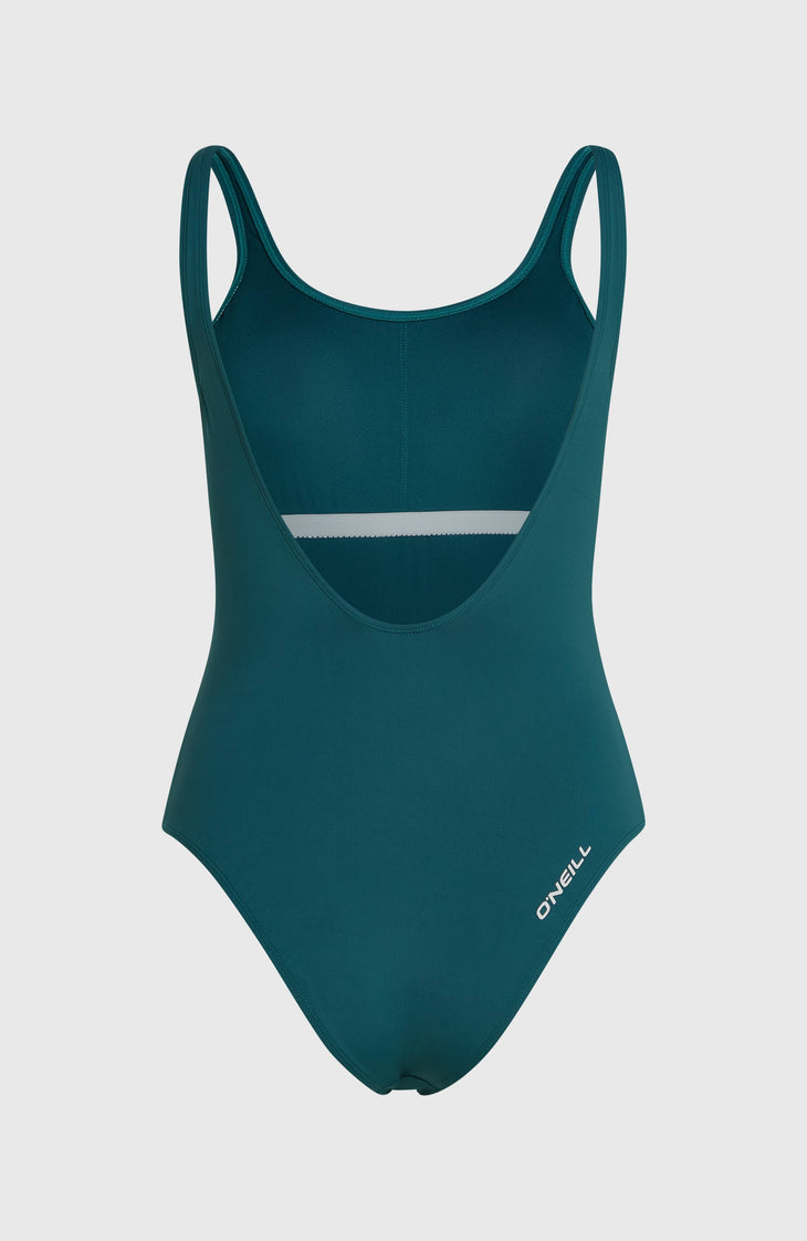 Maillot une pièce Essentials Script | Botanical Heat