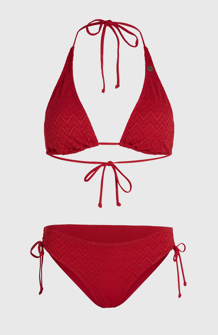 Ensemble de bikinis O'Riginals Crochet | Midnight Poppy