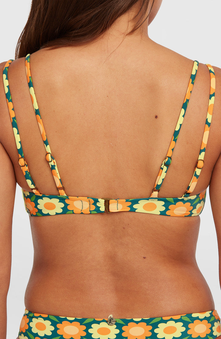 Ensemble de bikinis O'Riginals | Green Retro Flower