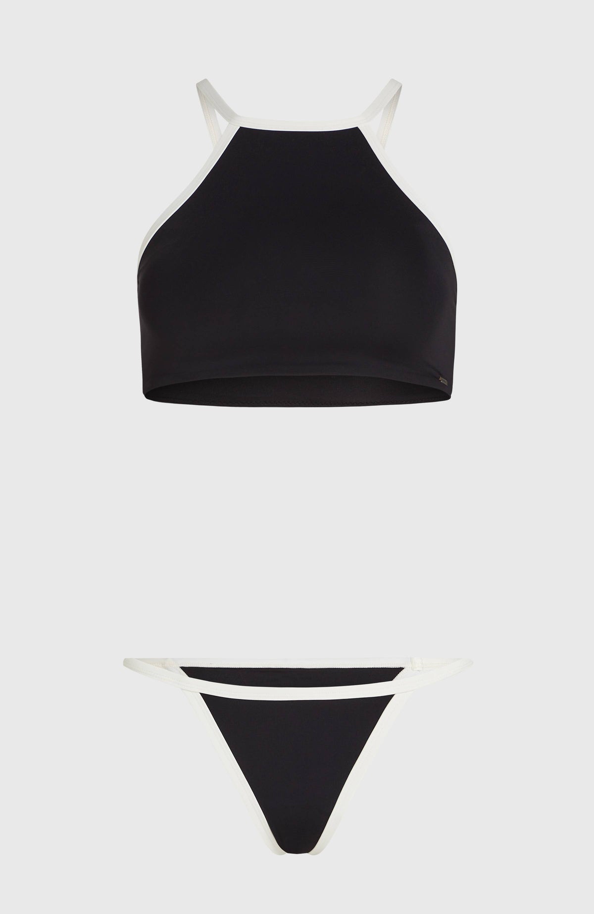 Ensemble de bikinis à col haut | Black Out