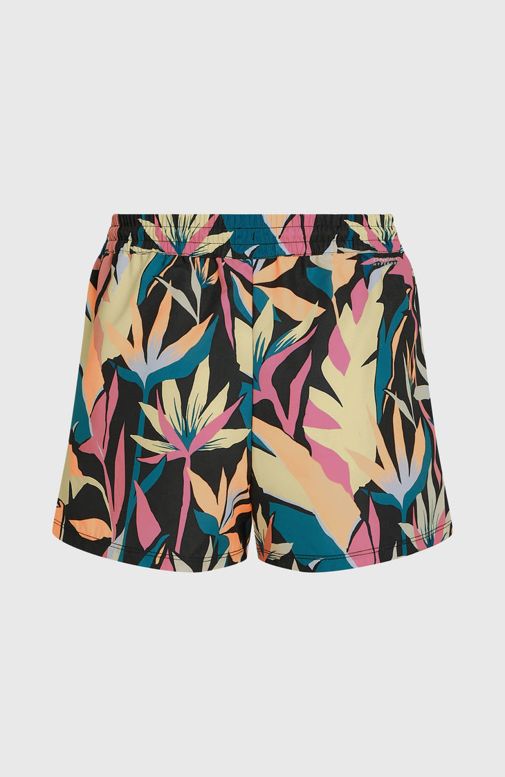 Short de bain Essentials 12'' All-Over Print | Black Wmns Tropicana